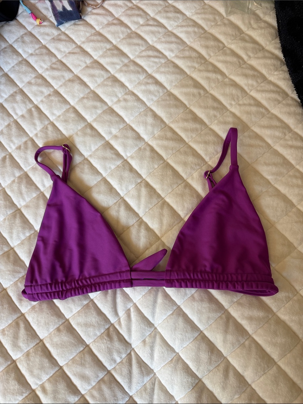 Skatie purple bikini top